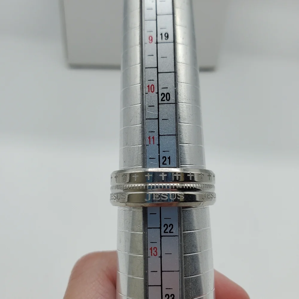 Jesus Stainless Steel Ring #12 size 12